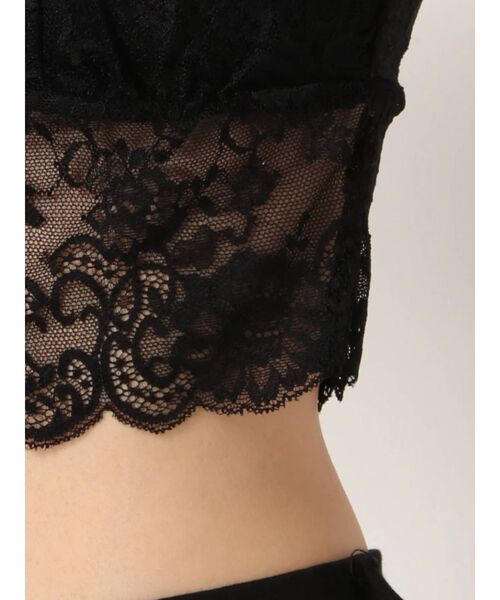 EVRIS（エヴリス）の「レースビスチェ（キャミソール・レディース・ブラック/ピンク/カーキ・FREE）」の17枚目の写真