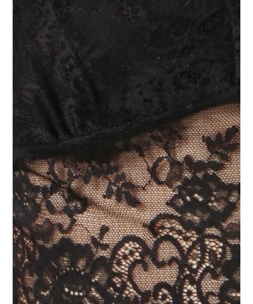 EVRIS（エヴリス）の「レースビスチェ（キャミソール・レディース・ブラック/ピンク/カーキ・FREE）」の20枚目の写真