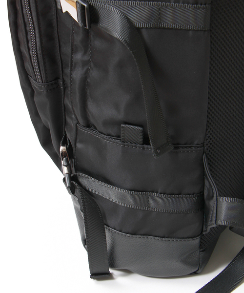 WEGO(ウィゴー)の「WEGO/サイドテープリュック(バックパック/リュック・メンズ・ブラック/ネイビー・FREE)」の8枚目の写真