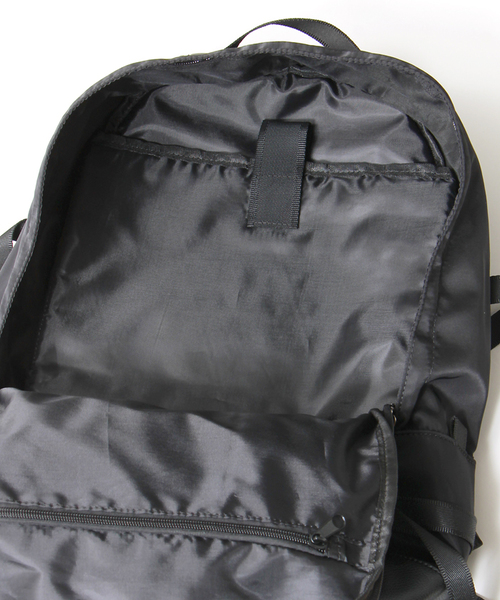 WEGO(ウィゴー)の「WEGO/サイドテープリュック(バックパック/リュック・メンズ・ブラック/ネイビー・FREE)」の12枚目の写真
