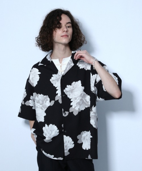 HARE（ハレ）の「【WEB限定】BIGフラワーカイキンシャツ(HARE