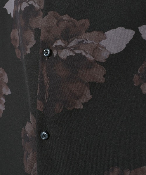 HARE（ハレ）の「【WEB限定】BIGフラワーカイキンシャツ(HARE)（シャツ/ブラウス・メンズ・ブラック/ブラウン/オフホワイト・SMALL/MEDIUM）」の16枚目の写真