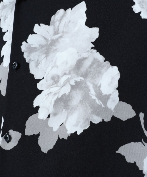 HARE（ハレ）の「【WEB限定】BIGフラワーカイキンシャツ(HARE)（シャツ/ブラウス・メンズ・ブラック/ブラウン/オフホワイト・SMALL/MEDIUM）」の5枚目の写真