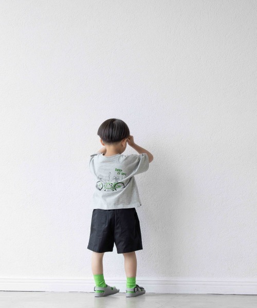 LOWRYS FARM（ローリーズファーム）の「ライオントネズミＴＥＥ　949589（Tシャツ/カットソー・キッズ・グレー/オフホワイト/イエロー・110cm/120cm/130cm）」の13枚目の写真