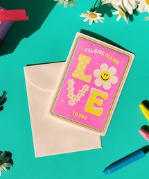 WIGGLE WIGGLE（ウィグルウィグル）の「WIGGLE WIGGLE／ポストカード Love　2950343（ステーショナリー・メンズ）」