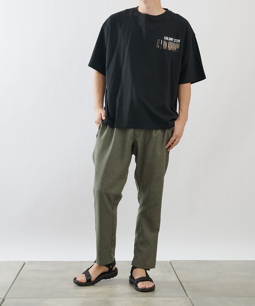 COLONY 2139（コロニートゥーワンスリーナイン）の「2139 Tシャツ/ビッグシルエット・PHOTO Tシャツ(ユニセックス可)（Tシャツ/カットソー・メンズ・ホワイト/ブラック/ホワイト系その他/ブラック系その他・MEDIUM/LARGE）」の20枚目の写真