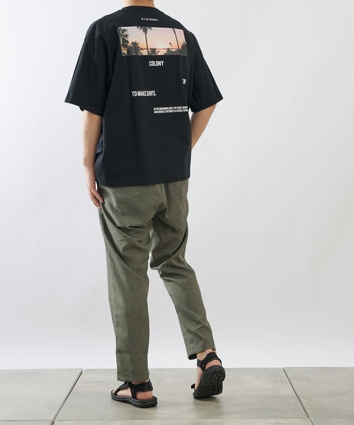 COLONY 2139（コロニートゥーワンスリーナイン）の「2139 Tシャツ/ビッグシルエット・PHOTO Tシャツ(ユニセックス可)（Tシャツ/カットソー・メンズ・ホワイト/ブラック/ホワイト系その他/ブラック系その他・MEDIUM/LARGE）」の21枚目の写真