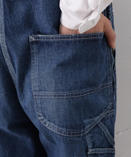Lee(リー)の「Lee リー オーバーオール(サロペット/オーバーオール・メンズ・ダークブルー・S/L/M/XS)」の10枚目の写真