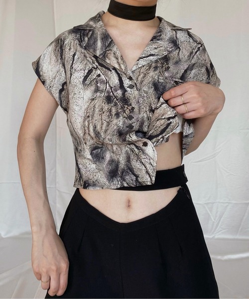 musubore（ムスボレ）の「ハングリーパンツ（スラックス・レディース・ブラック・1/0）」の9枚目の写真