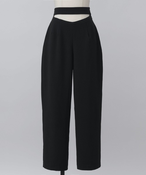 musubore（ムスボレ）の「ハングリーパンツ（スラックス・レディース・ブラック・1/0）」の18枚目の写真