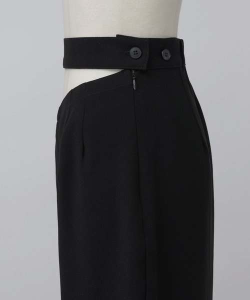 musubore（ムスボレ）の「ハングリーパンツ（スラックス・レディース・ブラック・1/0）」の21枚目の写真