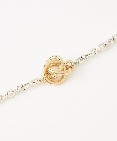 PHILIPPE AUDIBERT（フィリップ オーディベール）の「＜PHILIPPE AUDIBERT＞CLAIRE CHAIN ブレスレット＜Select by EMMEL REFINES＞（ブレスレット・レディース・シルバー・FREE）」の3枚目の写真