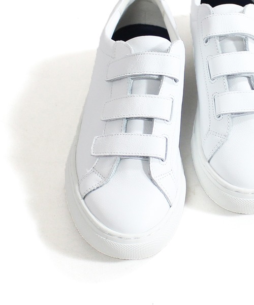 mobus（モーブス）の「ILSE mobus / M-2118N / ELLA BELTローカットベルクロスニーカー（スニーカー・レディース・ホワイト/ブラック/オレンジ・36/37/38/39）」の11枚目の写真