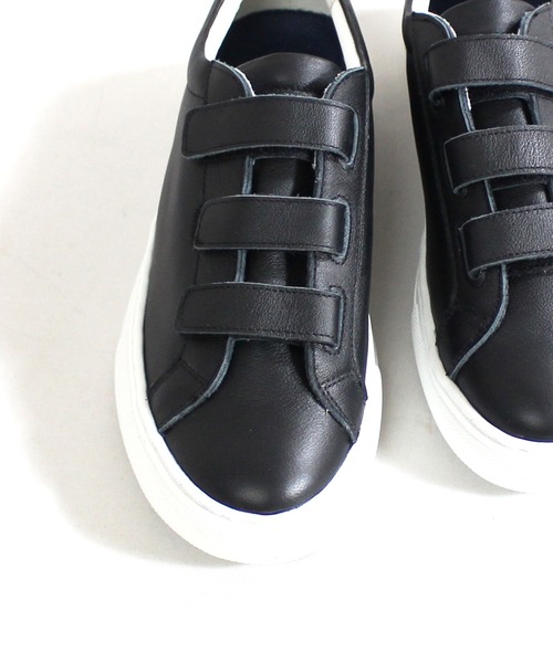 mobus（モーブス）の「ILSE mobus / M-2118N / ELLA BELTローカットベルクロスニーカー（スニーカー・レディース・ホワイト/ブラック/オレンジ・36/37/38/39）」の8枚目の写真