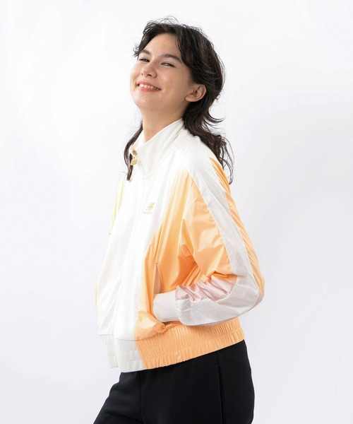 NEW BALANCE(ニューバランス)の「NB Athletics Higher Learning トラック ジャケット(ジャージ・レディース・ホワイト/ライトブルー・SMALL/MEDIUM/LARGE/X-LARGE)」の8枚目の写真