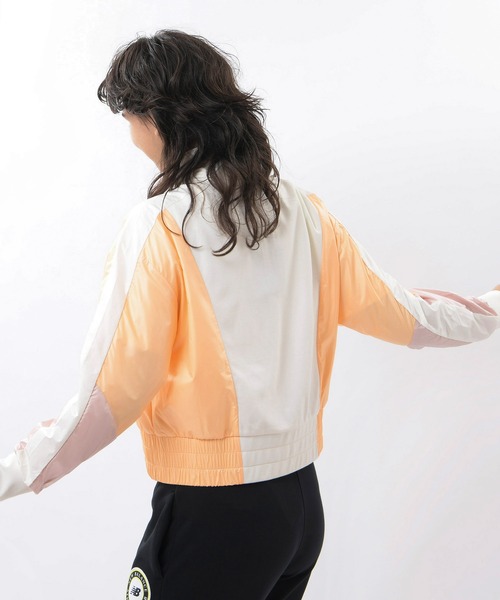 NEW BALANCE(ニューバランス)の「NB Athletics Higher Learning トラック ジャケット(ジャージ・レディース・ホワイト/ライトブルー・SMALL/MEDIUM/LARGE/X-LARGE)」の6枚目の写真