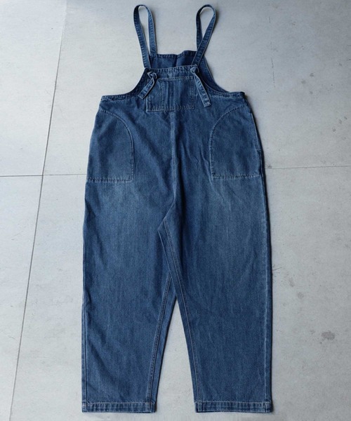 antiqua(アンティカ)の「ヴィンテージデニムサロペット(サロペット/オーバーオール・レディース・ブルー・FREE)」の12枚目の写真