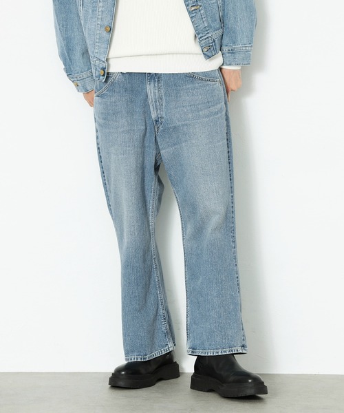 Lee（リー）の「SUPERSIZED 　ワイドブーツカットパンツ（デニムパンツ・メンズ・インディゴブルー・SMALL/MEDIUM/LARGE/X-LARGE）」の15枚目の写真