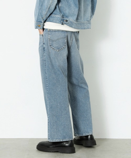 Lee（リー）の「SUPERSIZED 　ワイドブーツカットパンツ（デニムパンツ・メンズ・インディゴブルー・SMALL/MEDIUM/LARGE/X-LARGE）」の13枚目の写真