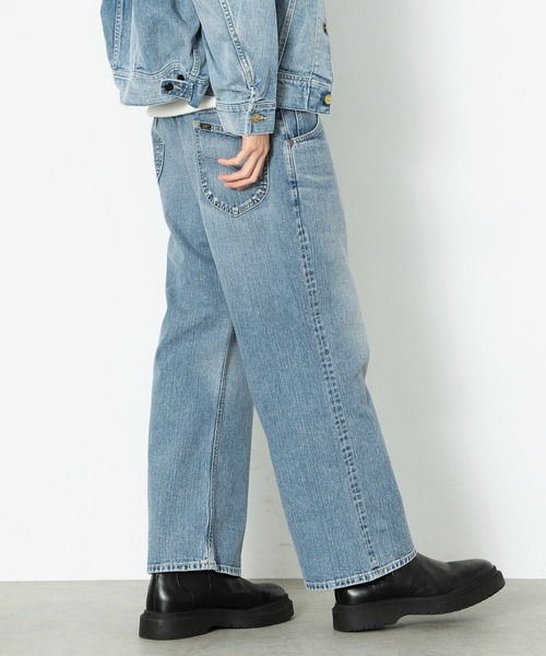 Lee（リー）の「SUPERSIZED 　ワイドブーツカットパンツ（デニムパンツ・メンズ・インディゴブルー・SMALL/MEDIUM/LARGE/X-LARGE）」の12枚目の写真