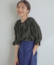VIS | 取り外しのできるフリル衿2WAYブラウス(シャツ/ブラウス)
