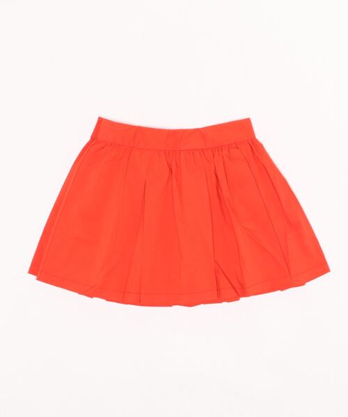 COMECHATTO&CLOSET（カムチャットアンドクロゼット）の「タックギャザーボリュームスカート（スカート・キッズ・レッド/ネイビー・90）」の3枚目の写真