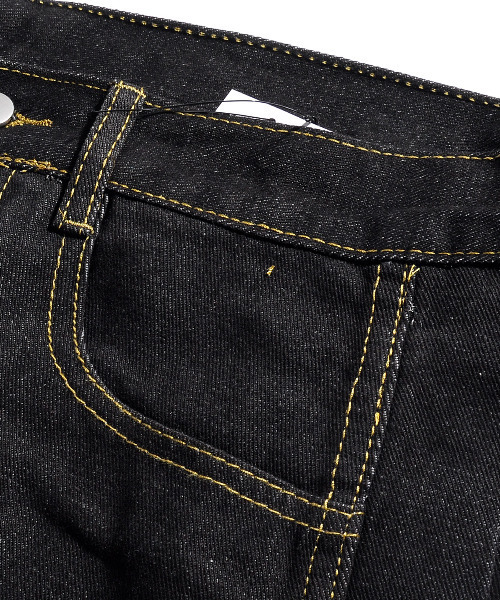 neos（ネオス）の「【neos -addictive design-】ルーズシルエット サイドボタン デニムパンツ（デニムパンツ・メンズ・サックスブルー/ブラック・LARGE/MEDIUM/X-LARGE）」の4枚目の写真