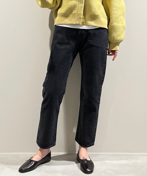 THE SHINZONE（ザ　シンゾーン）の「THE SHINZONE | GENELAL JEANS WOMEN（デニムパンツ・レディース・インディゴブルー/ブラック・34/36/32）」の6枚目の写真