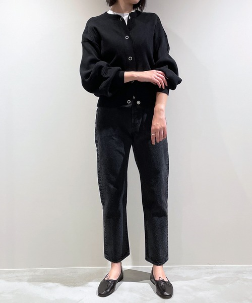 THE SHINZONE（ザ　シンゾーン）の「THE SHINZONE | GENELAL JEANS WOMEN（デニムパンツ・レディース・インディゴブルー/ブラック・34/36/32）」の18枚目の写真