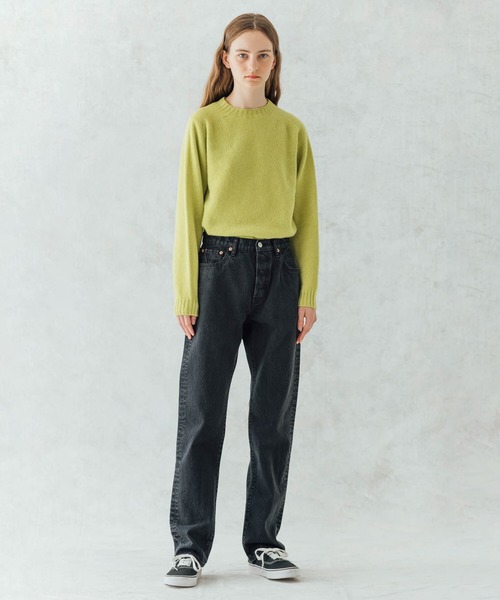 THE SHINZONE（ザ　シンゾーン）の「THE SHINZONE | GENELAL JEANS WOMEN（デニムパンツ・レディース・インディゴブルー/ブラック・34/36/32）」の17枚目の写真