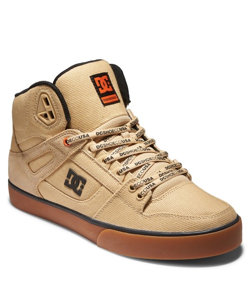 DC SHOES(ディーシーシューズ)の「PURE HIGH-TOP WC TX/DCハイカットスニーカー(スニーカー・メンズ・サンドベージュ・23cm/23.5cm/24cm/24.5cm/25cm/25.5cm/26cm/26.5cm/27cm/27.5cm/28cm/28.5cm/29cm)」の12枚目の写真