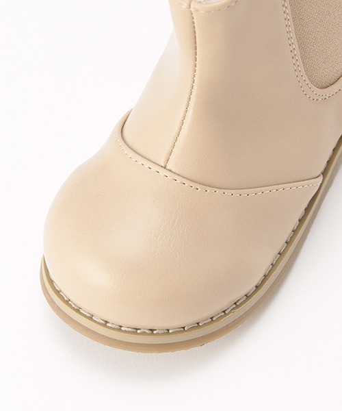 petit main（プティマイン）の「サイドゴアブーツ（ブーツ・キッズ・モカ/ライトベージュ/ブラック・14cm/15cm/16cm/17cm/18cm/19cm）」の9枚目の写真