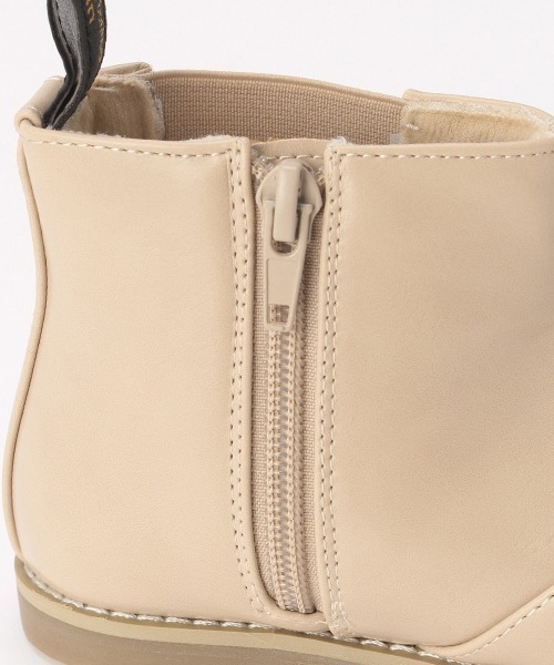 petit main（プティマイン）の「サイドゴアブーツ（ブーツ・キッズ・モカ/ライトベージュ/ブラック・14cm/15cm/16cm/17cm/18cm/19cm）」の12枚目の写真