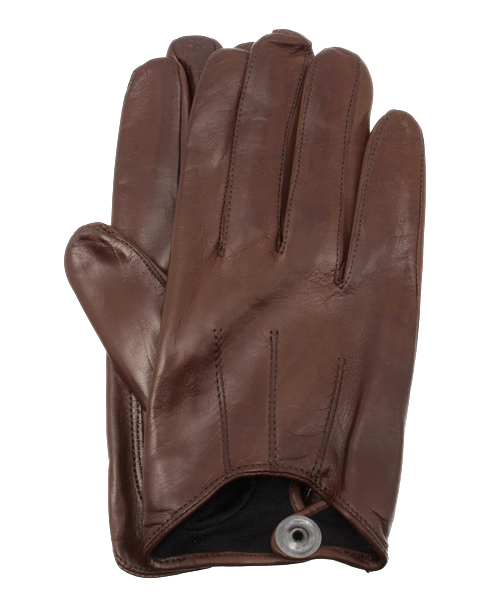 EDIFICE(エディフィス)の「◇Maison Fabre ナッパラウンドグローブ(手袋・メンズ・ブラック/ブラウン/ブラウン系その他/グリーン/ブルー・7.5/8)」の3枚目の写真