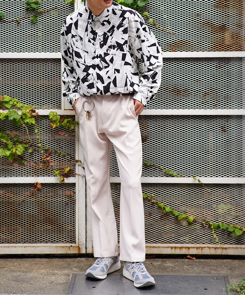 SPINNS（スピンズ）の「【ゆったりシルエット】USEDライク 総柄ロングスリーブシャツ（シャツ/ブラウス・メンズ・A/B/C/D/E/F/G・ONESIZE）」の20枚目の写真