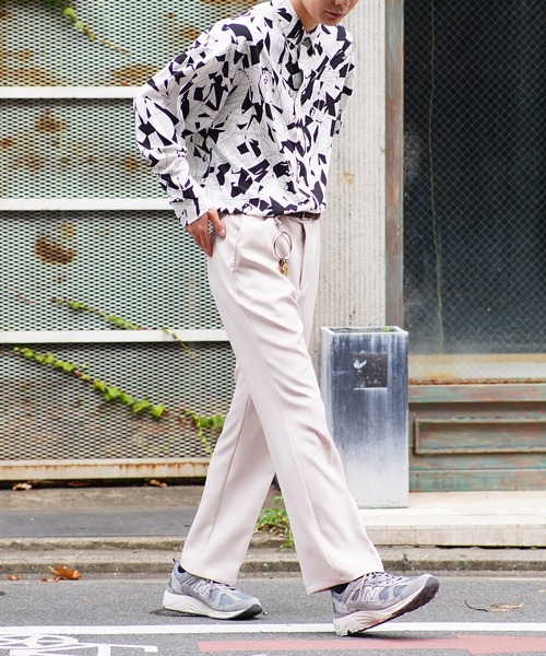 SPINNS（スピンズ）の「【ゆったりシルエット】USEDライク 総柄ロングスリーブシャツ（シャツ/ブラウス・メンズ・A/B/C/D/E/F/G・ONESIZE）」の12枚目の写真