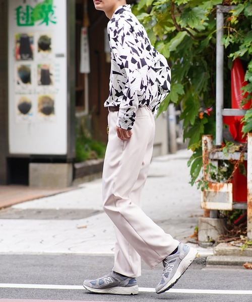 SPINNS（スピンズ）の「【ゆったりシルエット】USEDライク 総柄ロングスリーブシャツ（シャツ/ブラウス・メンズ・A/B/C/D/E/F/G・ONESIZE）」の11枚目の写真