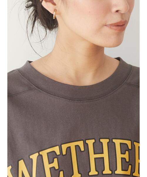 Green Parks(グリーンパークス)の「・novem 9 ロゴptショートプルオーバー*(Tシャツ/カットソー・レディース・ネイビー/オフホワイト/チャコールグレー/アイボリー・FREE)」の9枚目の写真