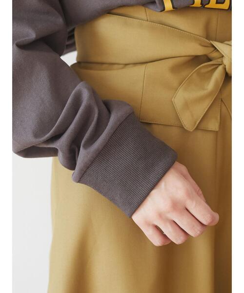 Green Parks(グリーンパークス)の「・novem 9 ロゴptショートプルオーバー*(Tシャツ/カットソー・レディース・ネイビー/オフホワイト/チャコールグレー/アイボリー・FREE)」の19枚目の写真