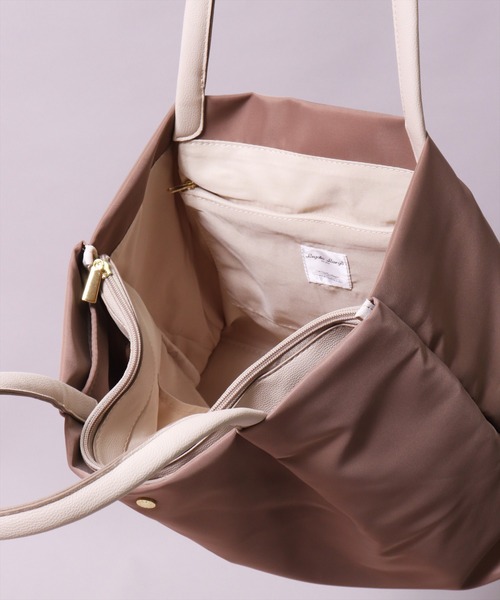 LF)【Legato Largo】肩楽(かたらく)PC収納 ナイロン トートバッグ