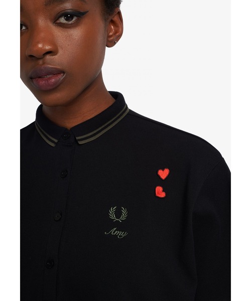 FRED PERRY（フレッドペリー）の「Amy Winehouse Cropped Pique Shirt