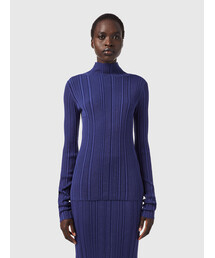 DIESEL ディーゼル  ニット セーター  パープル系 XS レディース DIESEL（ディーゼル）の「レディース 長袖ニット トップス