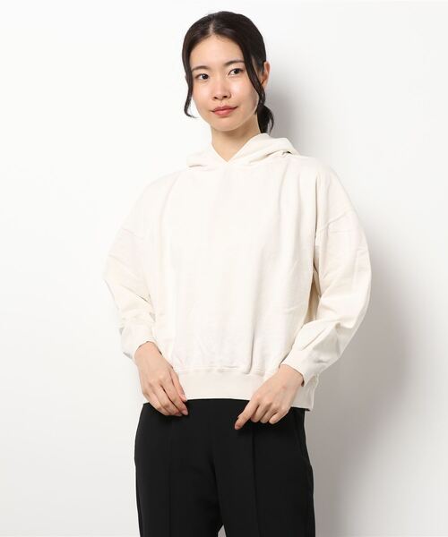 Sanca（サンカ）の「【Sanca】フリーススウェットパーカー WOMEN（パーカー・レディース・アイボリー/ブラック・0）」の15枚目の写真