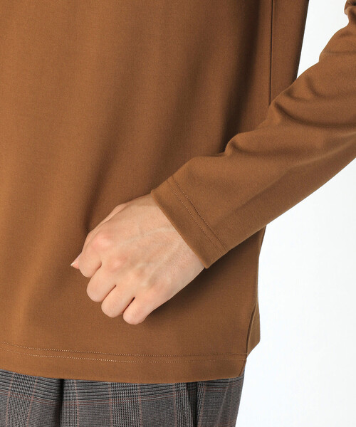 COMME CA ISM(コムサイズム)の「フェイクレイヤード長袖Tシャツ(Tシャツ/カットソー・メンズ・ホワイト/ブラック/ネイビー/ブラウン・MEDIUM/LARGE/X-LARGE)」の12枚目の写真