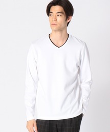 フェイクレイヤード長袖Tシャツ