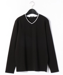 フェイクレイヤード長袖Ｔシャツ