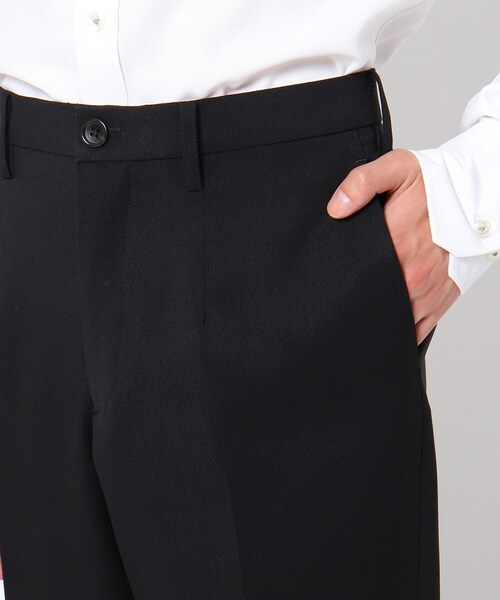 THE SHOP TK (ザ ショップ ティーケー )の「◆テックウールスラックス(スーツパンツ・メンズ・チャコールグレー/ブラック/ネイビー・01/02/03/04)」の9枚目の写真