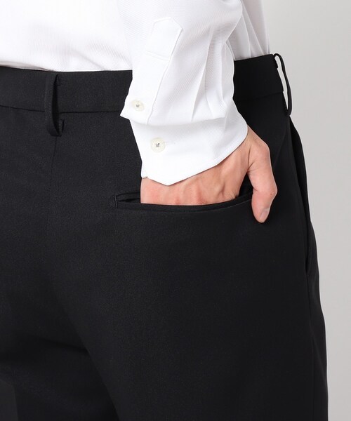 THE SHOP TK (ザ ショップ ティーケー )の「◆テックウールスラックス(スーツパンツ・メンズ・チャコールグレー/ブラック/ネイビー・01/02/03/04)」の11枚目の写真
