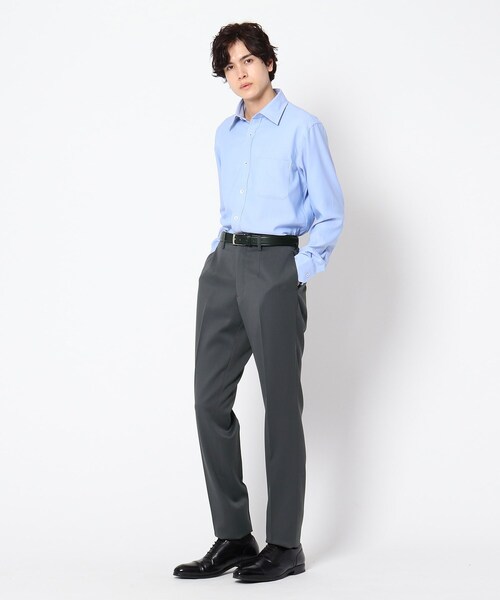 THE SHOP TK (ザ ショップ ティーケー )の「◆テックウールスラックス(スーツパンツ・メンズ・チャコールグレー/ブラック/ネイビー・01/02/03/04)」の6枚目の写真
