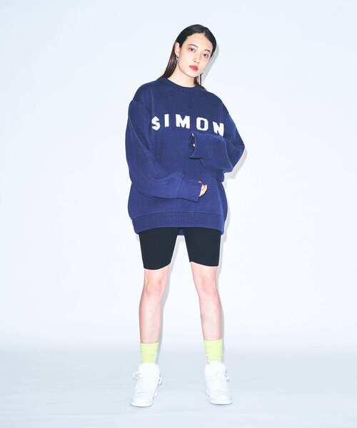 URBAN RESEARCH（アーバンリサーチ）の「GOODBETTERBEST　S&L SIMONニット（ニット/セーター・メンズ・ネイビー/グレー・ONE）」の8枚目の写真